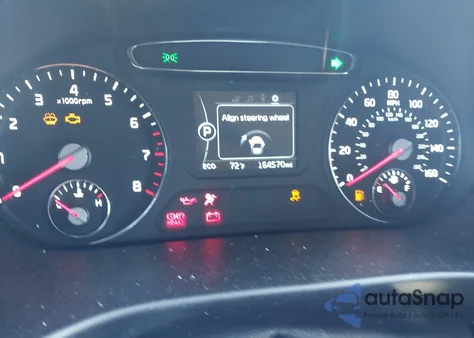 2016 Kia Sorento 2.4L Lx из США, поврежденный, VIN 5XYPG4A37GG028487